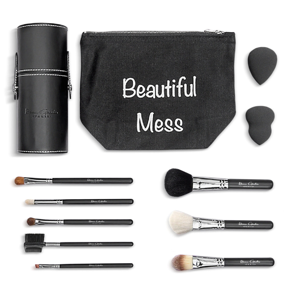 Beau Gâchis Create Your Perfect Makeup Brush Set - Pick any 5 - Beau Gâchis® Paris 