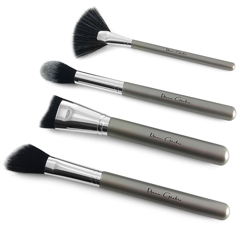 Beau Gâchis Highlight and Contour Makeup Brush Set - Beau Gâchis® Paris 