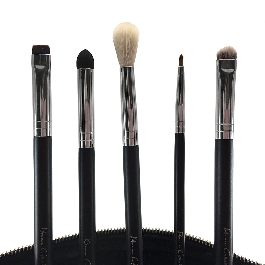 Beau Gâchis 5 Piece Eye Essentials Brush Set - Beau Gâchis® Paris 