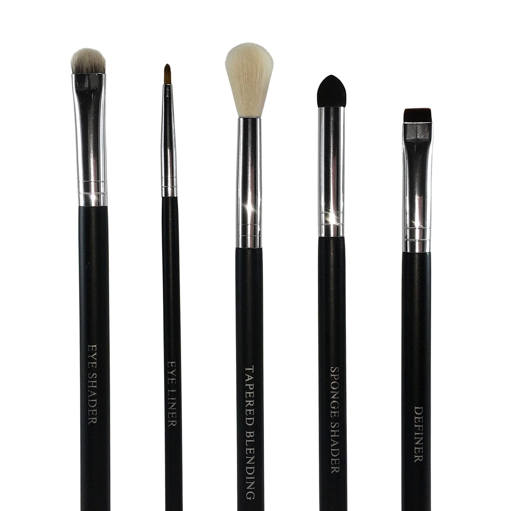 Beau Gâchis 5 Piece Eye Essentials Brush Set - Beau Gâchis® Paris 